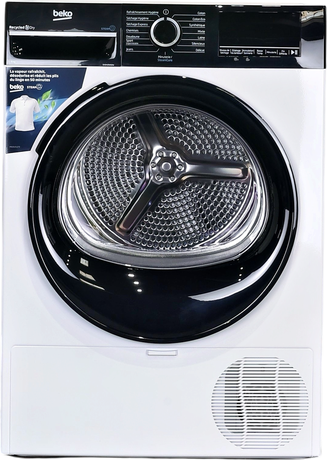 Seche-linge Pompe à Chaleur 9 kg Reconditionné BEKO D43H29493W