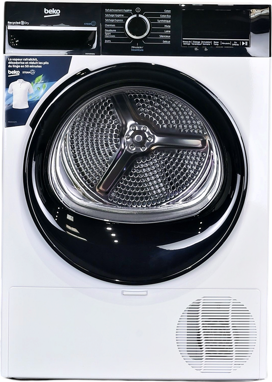 Seche-linge Pompe à Chaleur 9 kg Reconditionné BEKO D43H29493W