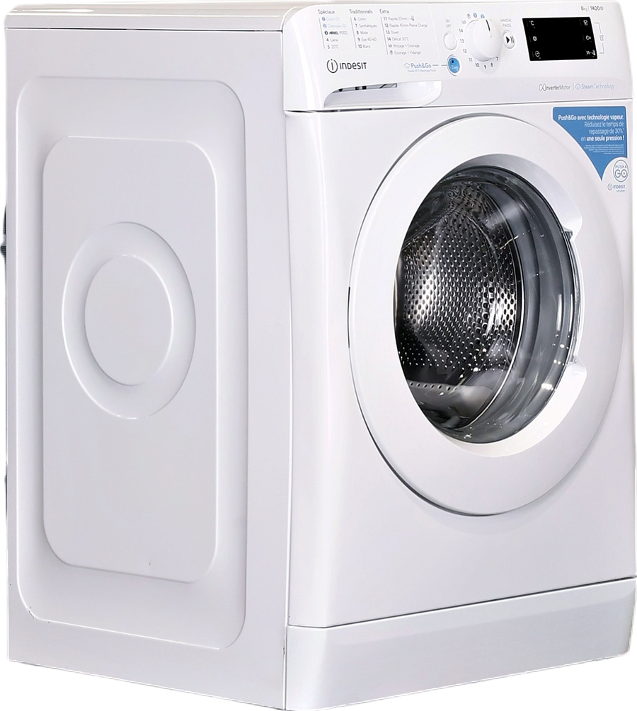 Lave-linge Hublot 8 kg Reconditionné INDESIT BWE81496XWVFR