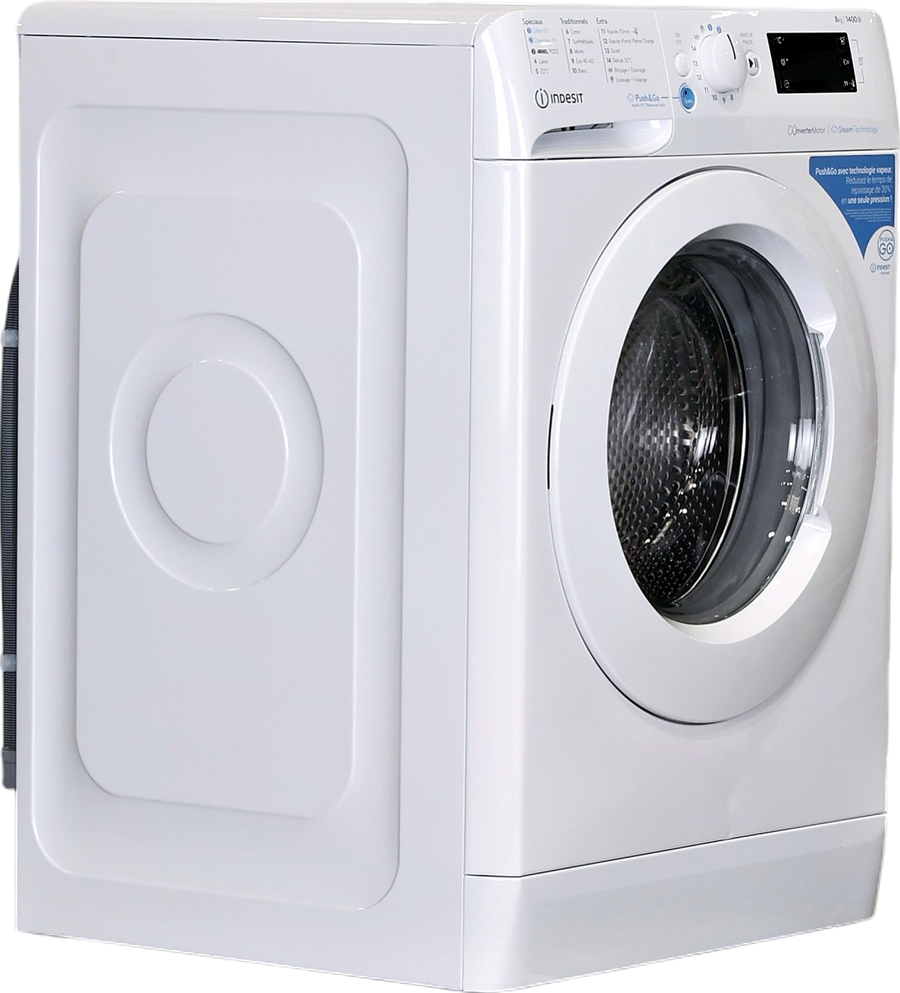 Lave-linge Hublot 8 kg Reconditionné INDESIT BWE81496XWVFR
