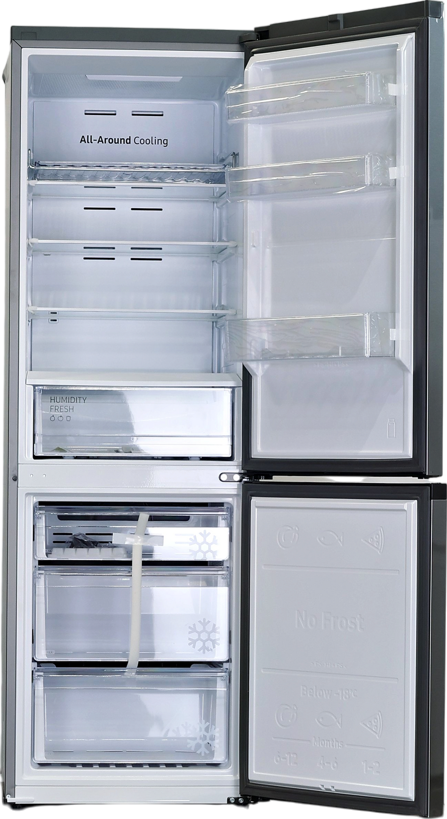 Réfrigérateur Avec Congélateur 344 Litres Reconditionné SAMSUNG RB34C602DSA