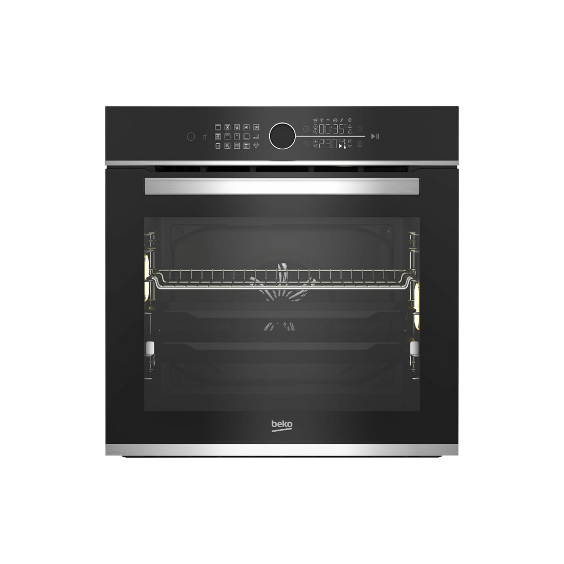Four Chaleur Tournante 71 L Reconditionné BEKO BBIM13400XS : vue de face