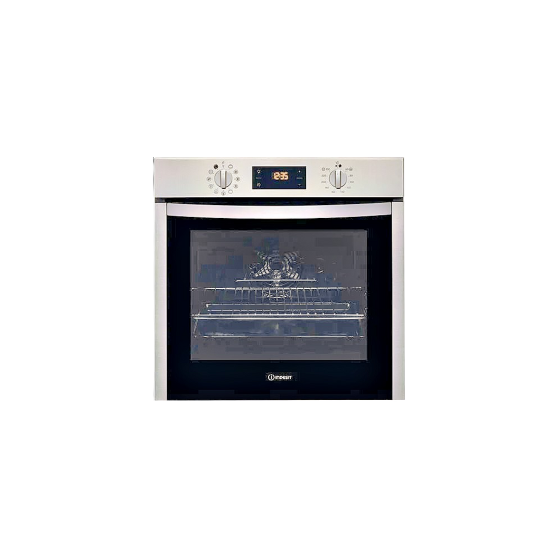 Four Chaleur Tournante 71 L Reconditionné INDESIT IFW 5844 P IX : vue de face