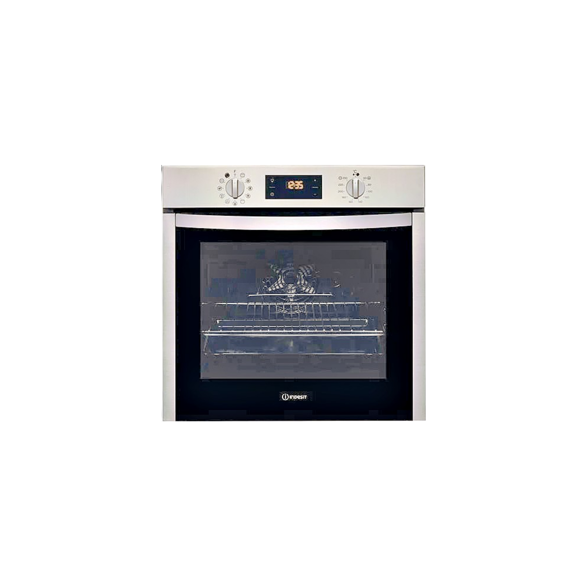 Four Chaleur Tournante 71 L Reconditionné INDESIT IFW 5844 P IX : vue de face