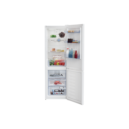 Réfrigérateur Avec Congélateur 324 L Reconditionné BEKO RCNA366K40WN : vue de l'intérieur