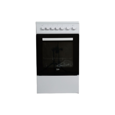 Cuisinière vitrocéramique BEKO FSS57100GW