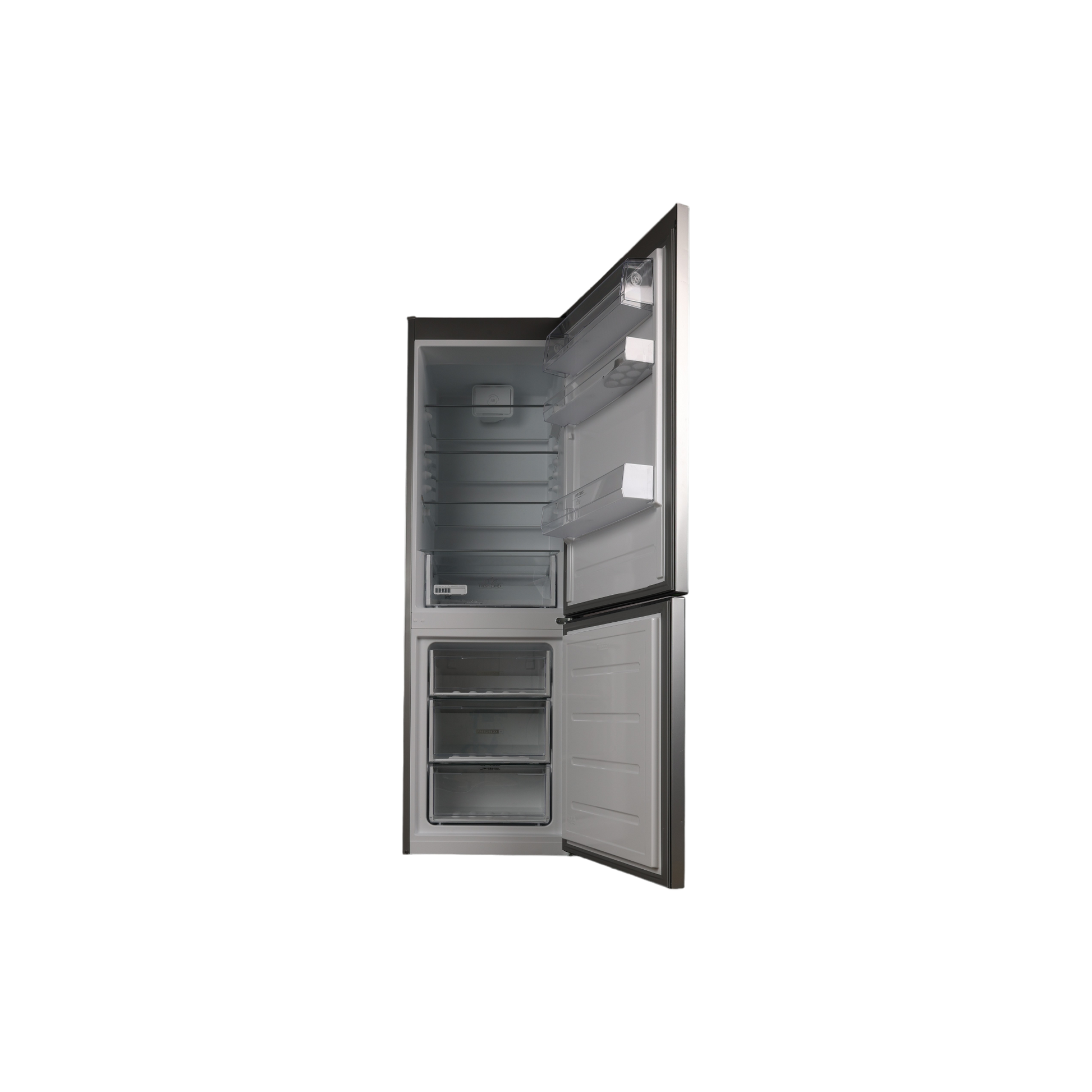 Réfrigérateur Multi-Portes 337 L Reconditionné HOTPOINT H8 A1E S : vue de l'intérieur