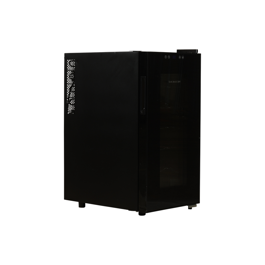 Cave À Vin De Conservation 18 Bouteilles Reconditionné THOMSON MILLESIME 18 : vue du côté gauche