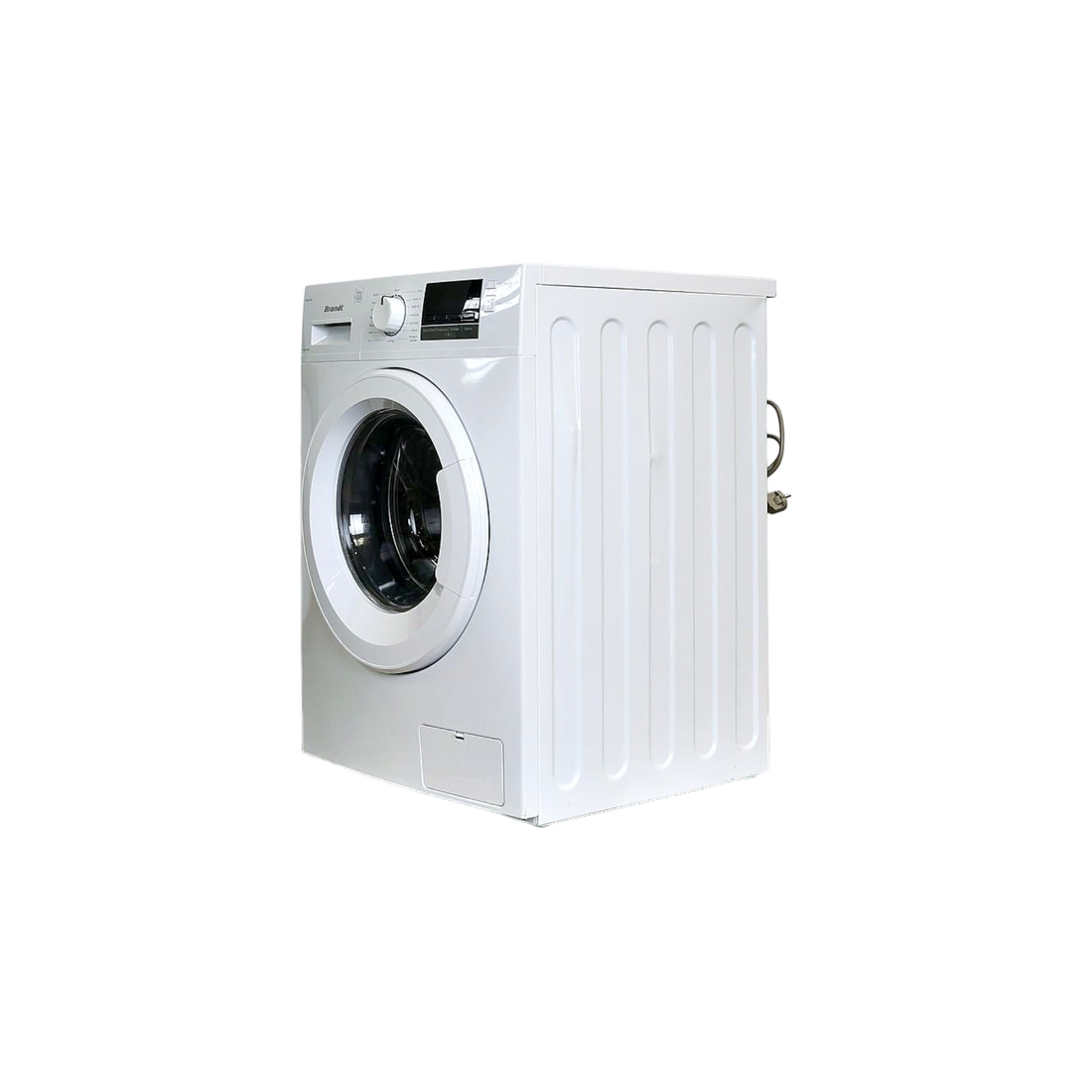 Lave-Linge Hublot 9 kg Reconditionné BRANDT WFB193QW : vue du côté gauche