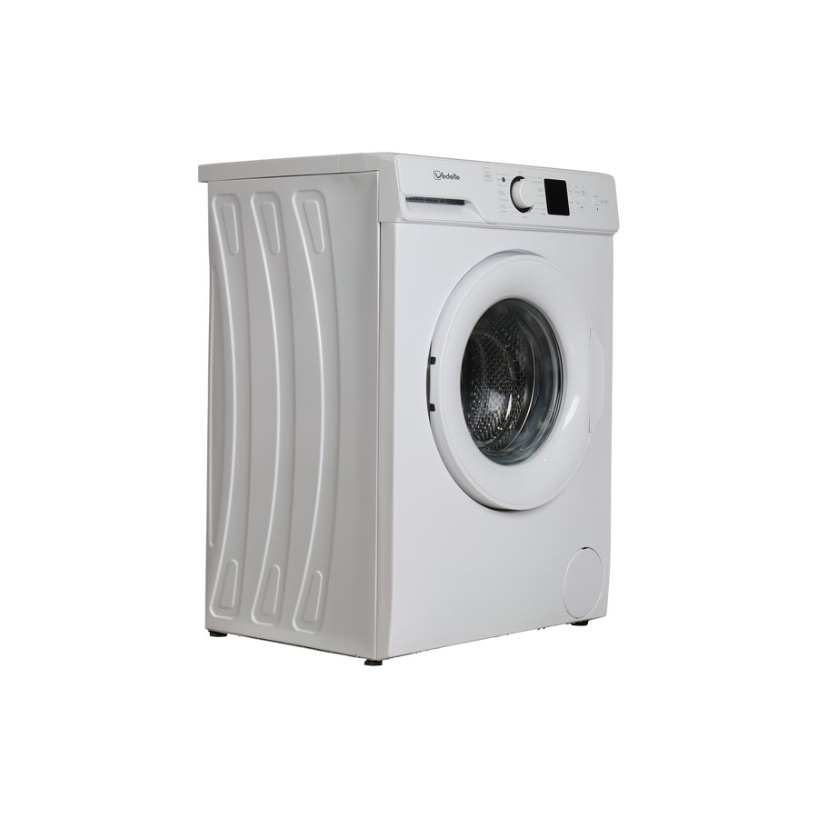 Lave-Linge Hublot 7 kg Reconditionné VEDETTE LFV274W : vue du côté gauche