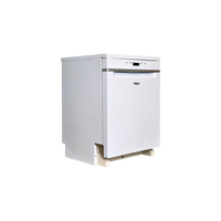 Lave-Vaisselle Pose Libre 14 Cvts Reconditionné WHIRLPOOL WFC3C26P : vue du côté gauche