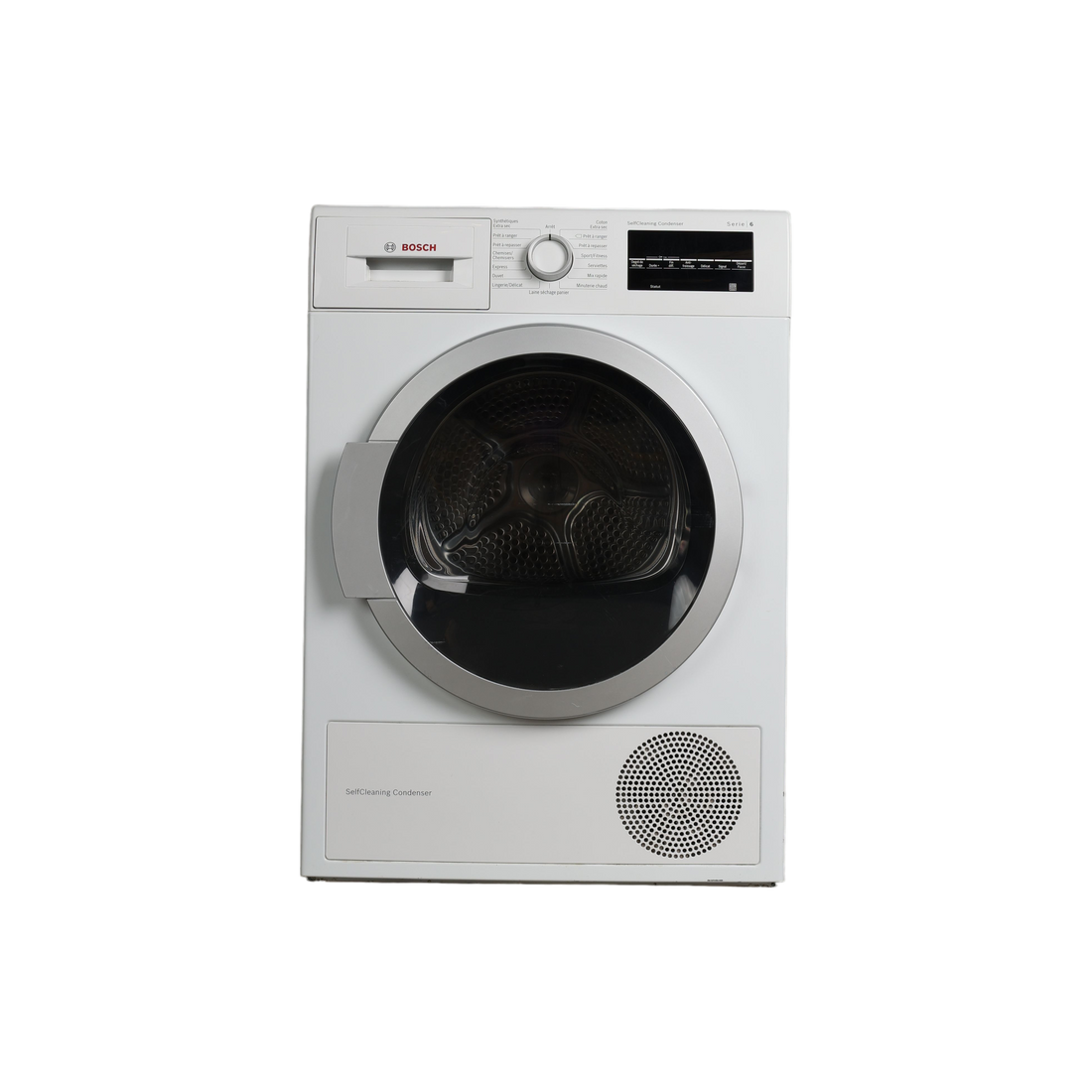 Seche-Linge Pompe À Chaleur 9 kg Reconditionné BOSCH WTW87490FF : vue de face