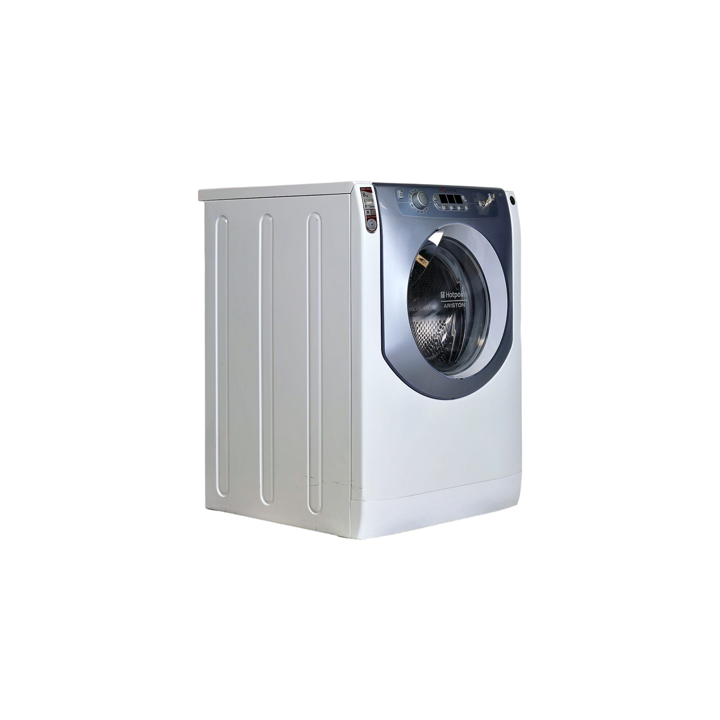 Lave-Linge Hublot 8 kg Reconditionné HOTPOINT AQ8F 292 U : vue du côté gauche