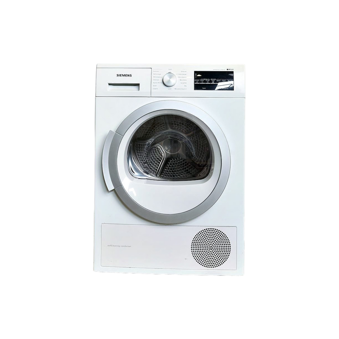 Seche-Linge Pompe À Chaleur 9 kg Reconditionné SIEMENS WT47W490FF : vue de face