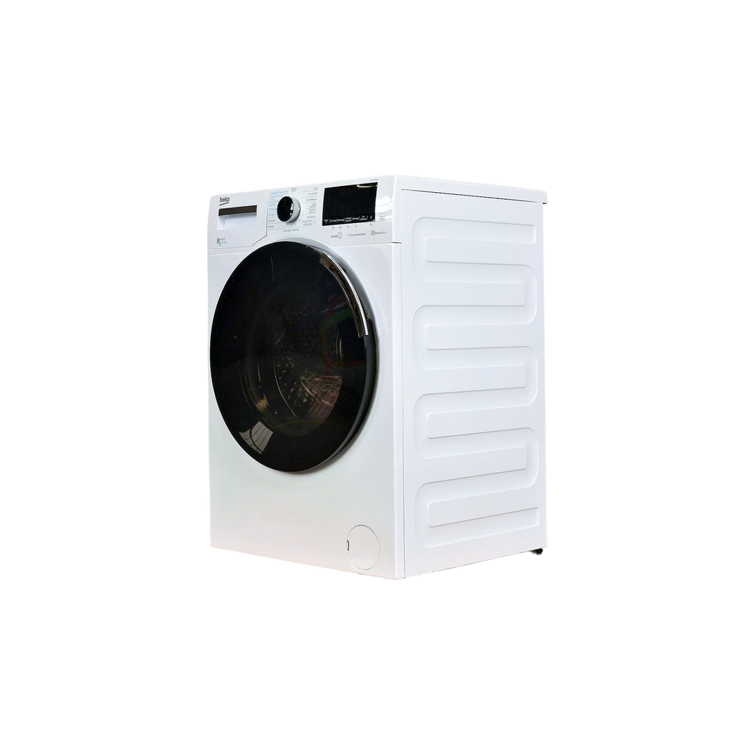 Lave-Linge Sechant 8 kg Reconditionné BEKO WTLD81468P : vue du côté droit