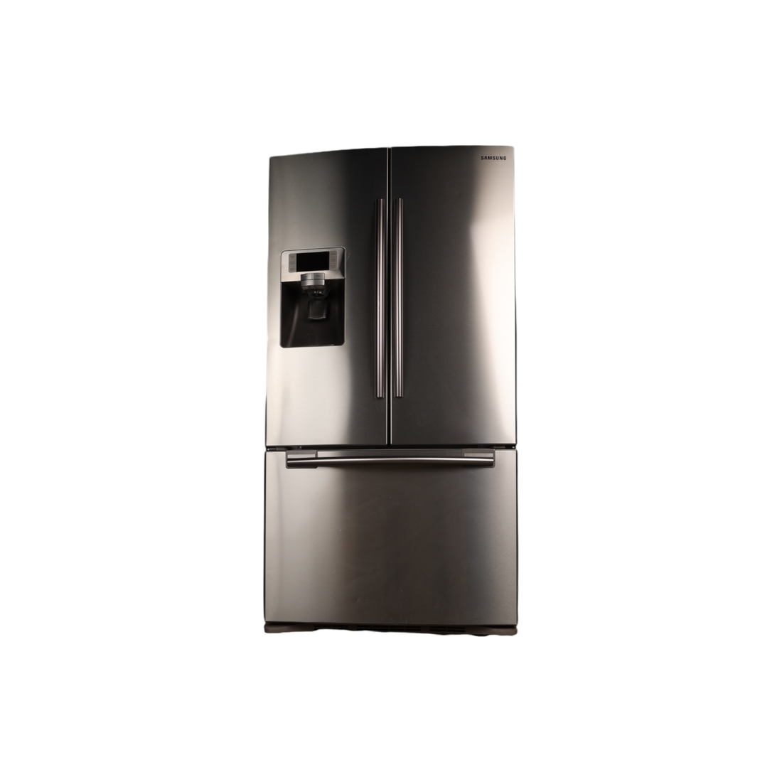 Réfrigérateur Multi-Portes 520 L Reconditionné SAMSUNG RFG23RESL : vue de face