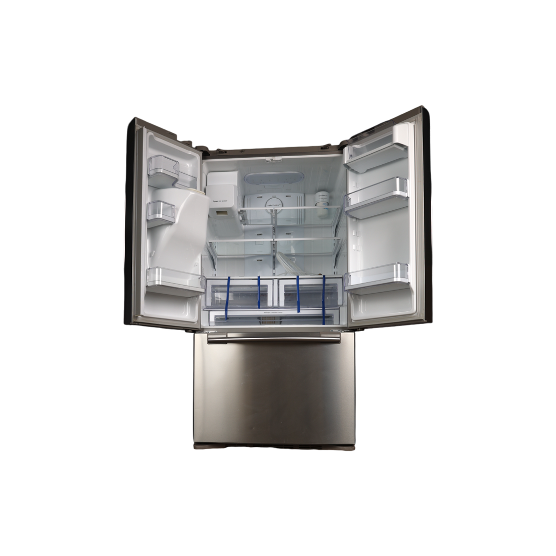 Réfrigérateur Multi-Portes 520 L Reconditionné SAMSUNG RFG23RESL : vue de l'intérieur