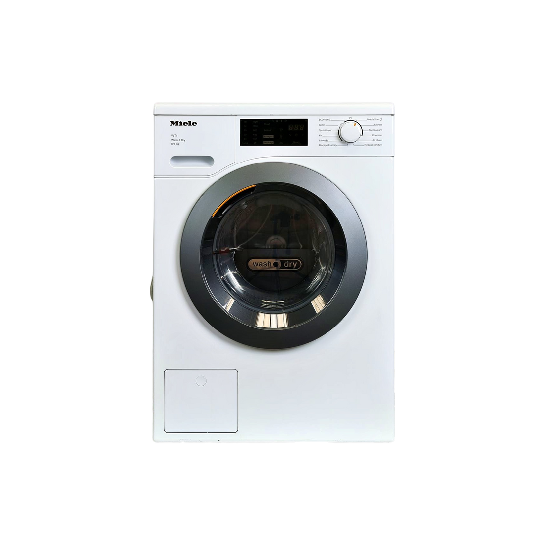 Lave-Linge Sechant 8 kg Reconditionné MIELE WTD 160 WCS : vue de face