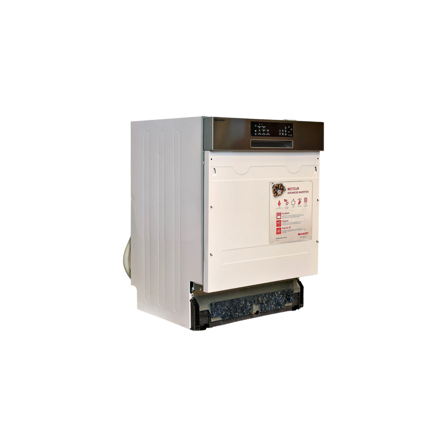 Lave-Vaisselle Encastrable 15 Cvts Reconditionné SHARP QWNA24S42DIFR : vue du côté gauche