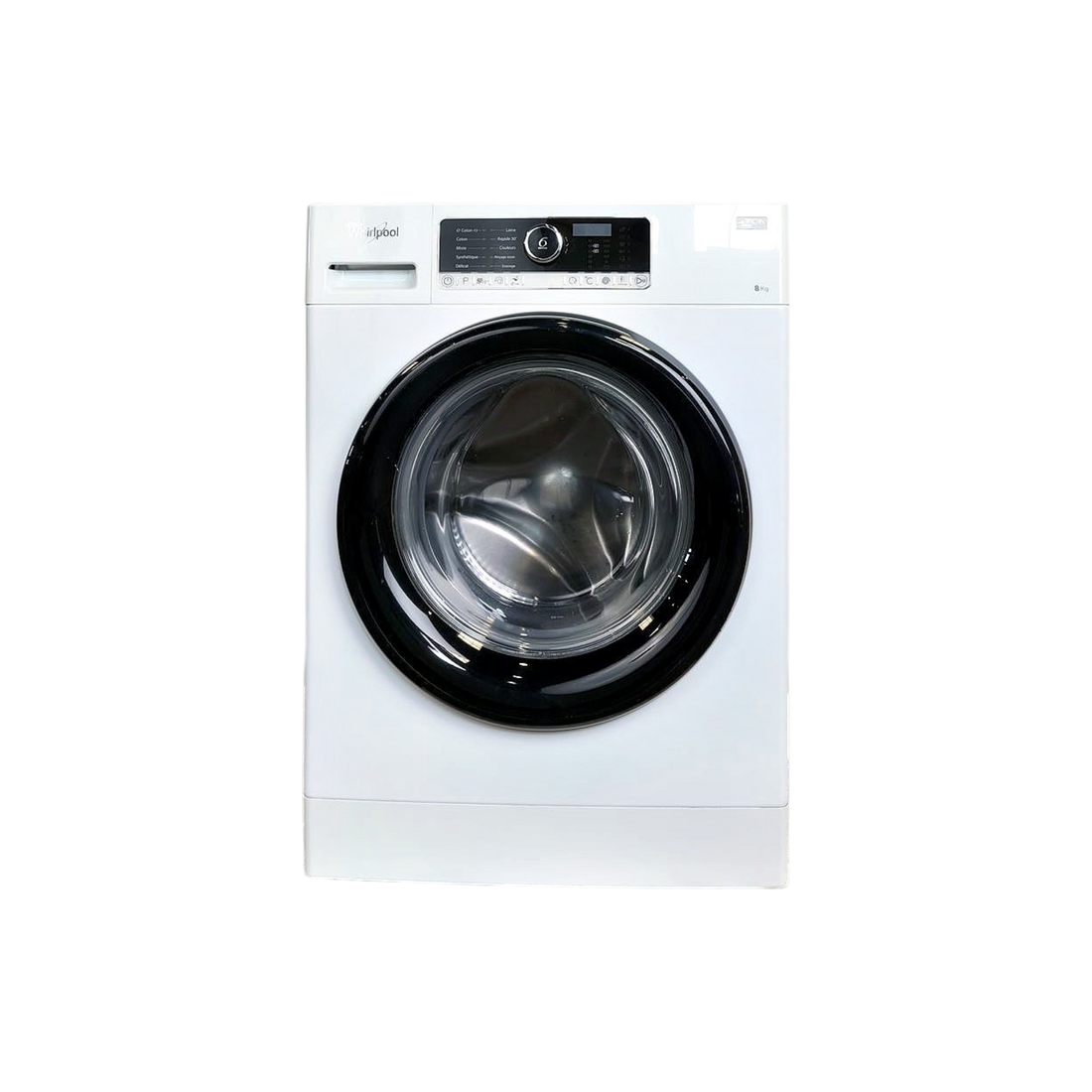 Lave-Linge Hublot 8 kg Reconditionné WHIRLPOOL ZEN8 : vue de face