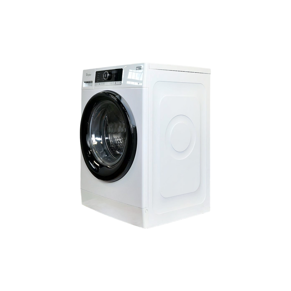 Lave-Linge Hublot 8 kg Reconditionné WHIRLPOOL ZEN8 : vue du côté gauche