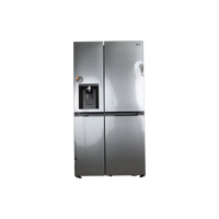 Réfrigérateur Américain 635 L Reconditionné LG GSLV50DSXF : vue de face