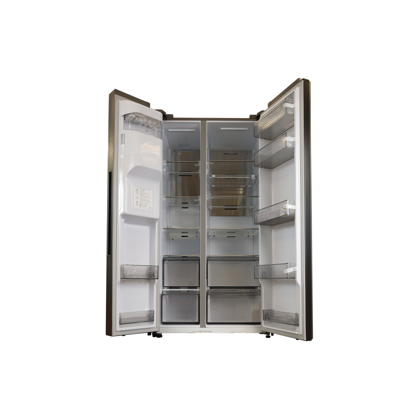 Réfrigérateur Américain 634 L Reconditionné SAMSUNG RS68A8840S9 : vue de l'intérieur