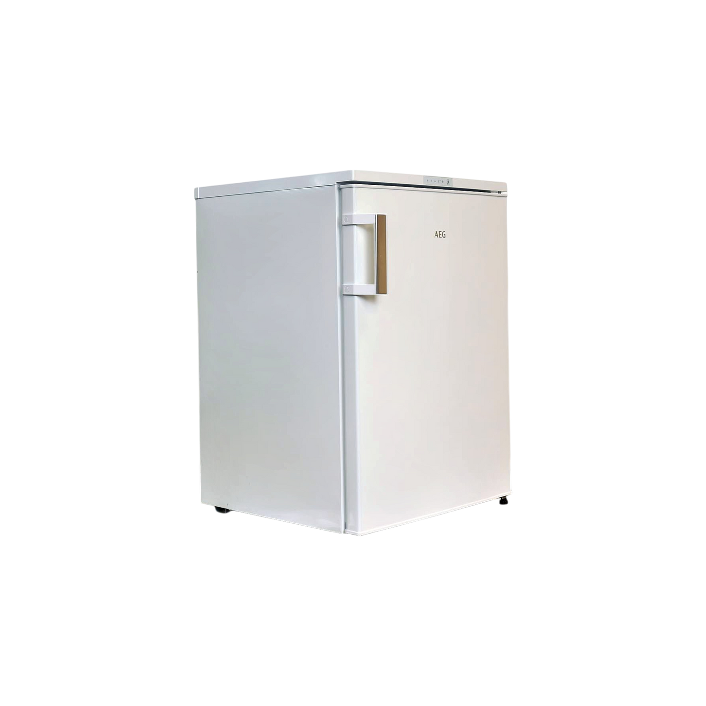 Réfrigérateur Compact 130 L Reconditionné AEG RTB413D1AW : vue du côté gauche