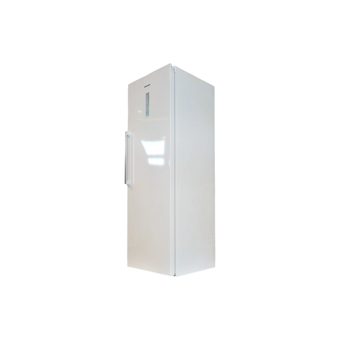 Réfrigérateur Une Porte 385 L Reconditionné SAMSUNG RR39M7130WW : vue du côté gauche