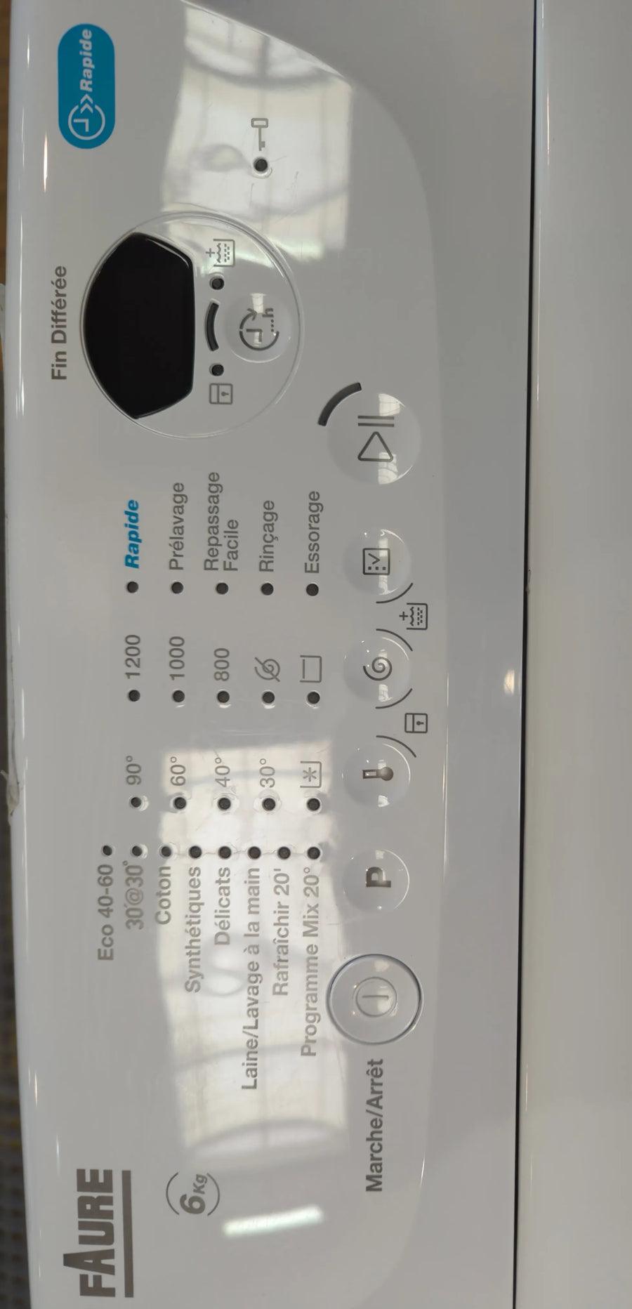 Lave-Linge Top 6 kg Reconditionné FAURE FWQ61229SD