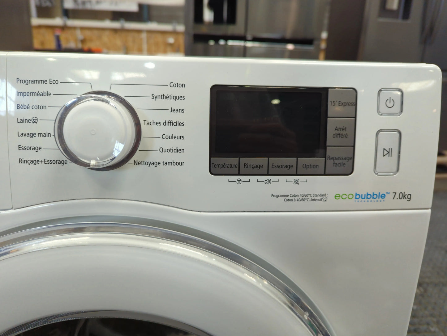 Lave-Linge Hublot 7 kg Reconditionné SAMSUNG WF70F5E5W4W
