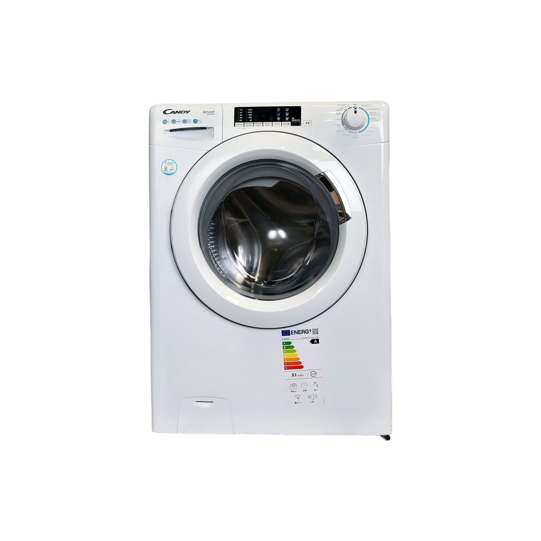 Lave-Linge Hublot 10 kg Reconditionné CANDY CS1410TXMBE/1-47 : vue de face