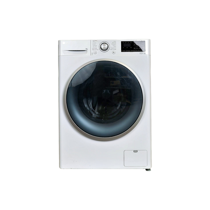 Lave-Linge Hublot 9 kg Reconditionné LG F94V37WHS : vue de face