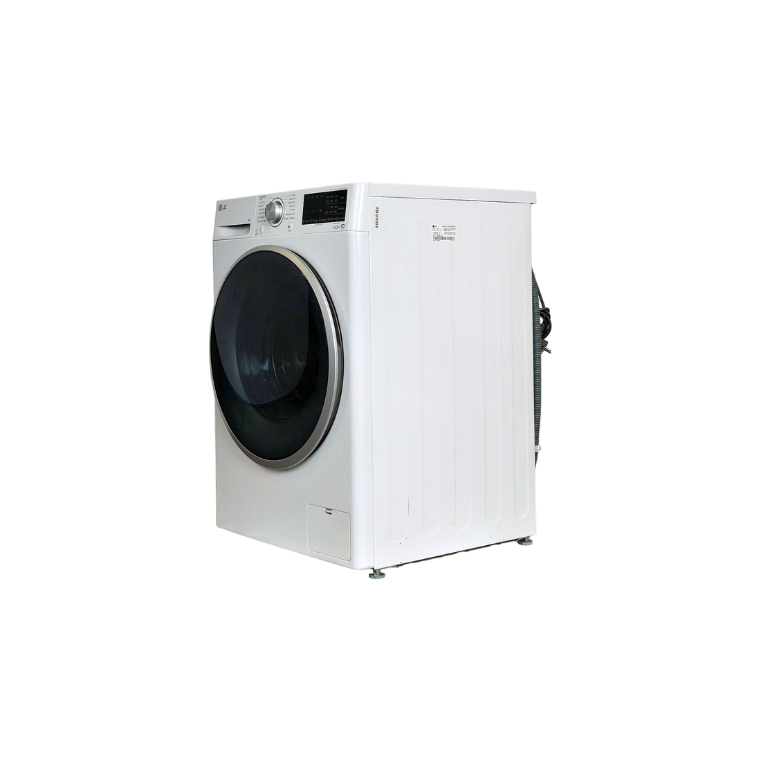 Lave-Linge Hublot 9 kg Reconditionné LG F94V37WHS : vue du côté droit