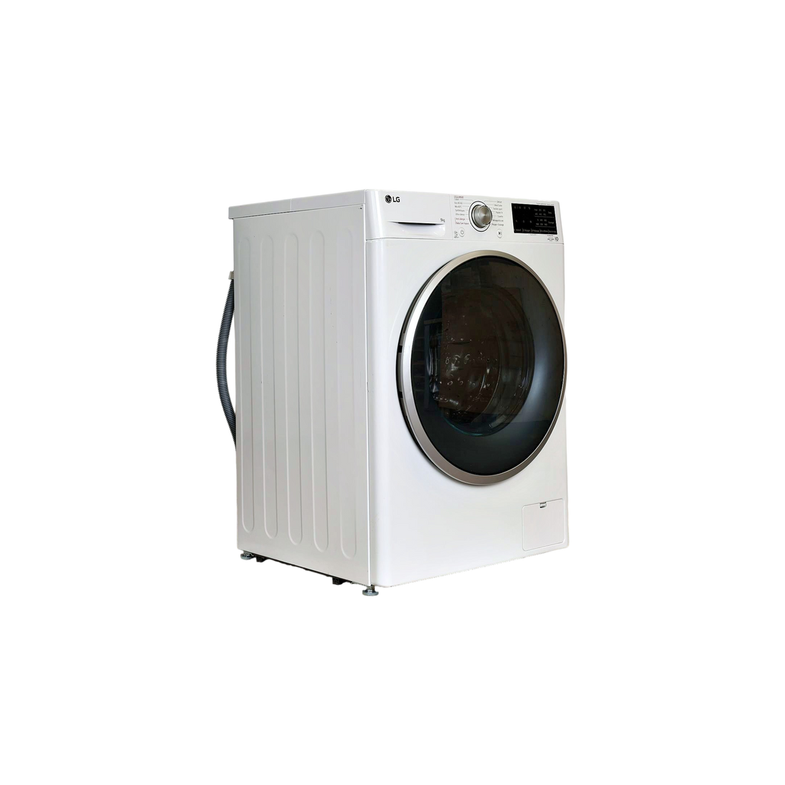 Lave-Linge Hublot 9 kg Reconditionné LG F94V37WHS : vue du côté gauche