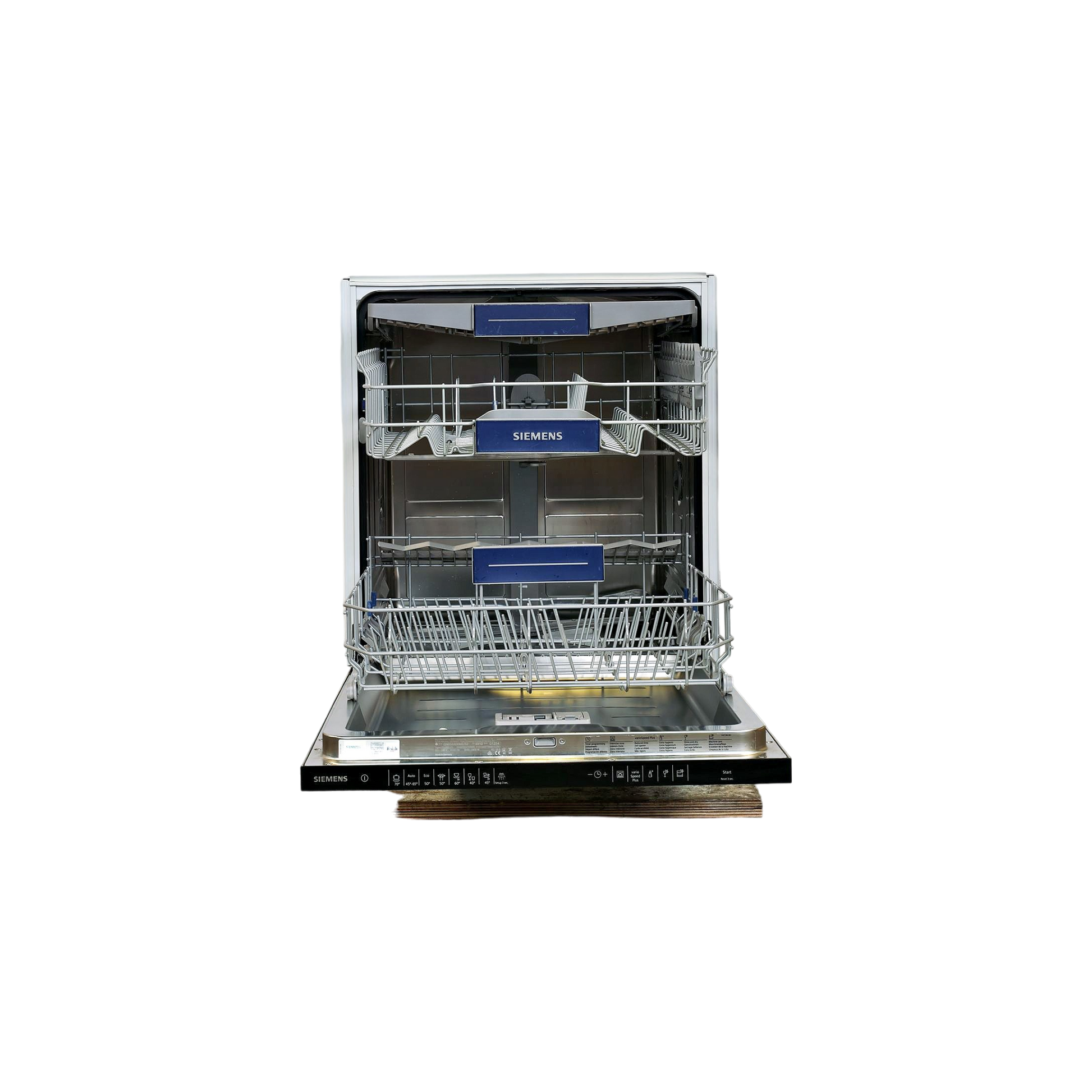 Lave-Vaisselle Encastrable 14 Cvts Reconditionné SIEMENS SN658X00ME : vue de l'intérieur