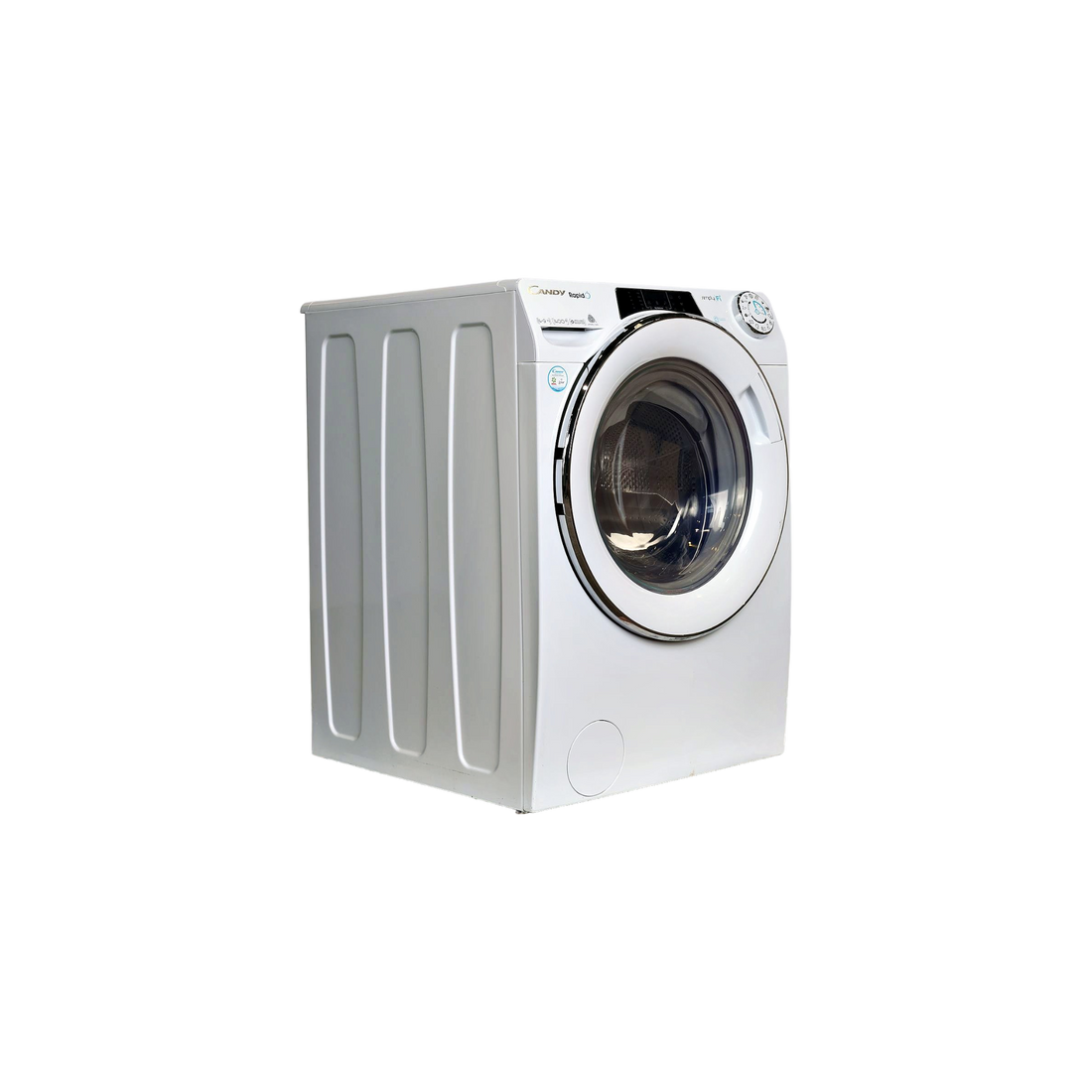 Lave-Linge Sechant 14 kg Reconditionné CANDY ROW41494DWMCE-S : vue du côté gauche