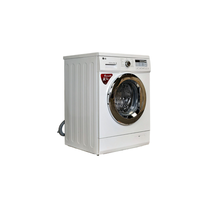 Lave-Linge Hublot 8 kg Reconditionné LG FH496TDAD : vue du côté gauche