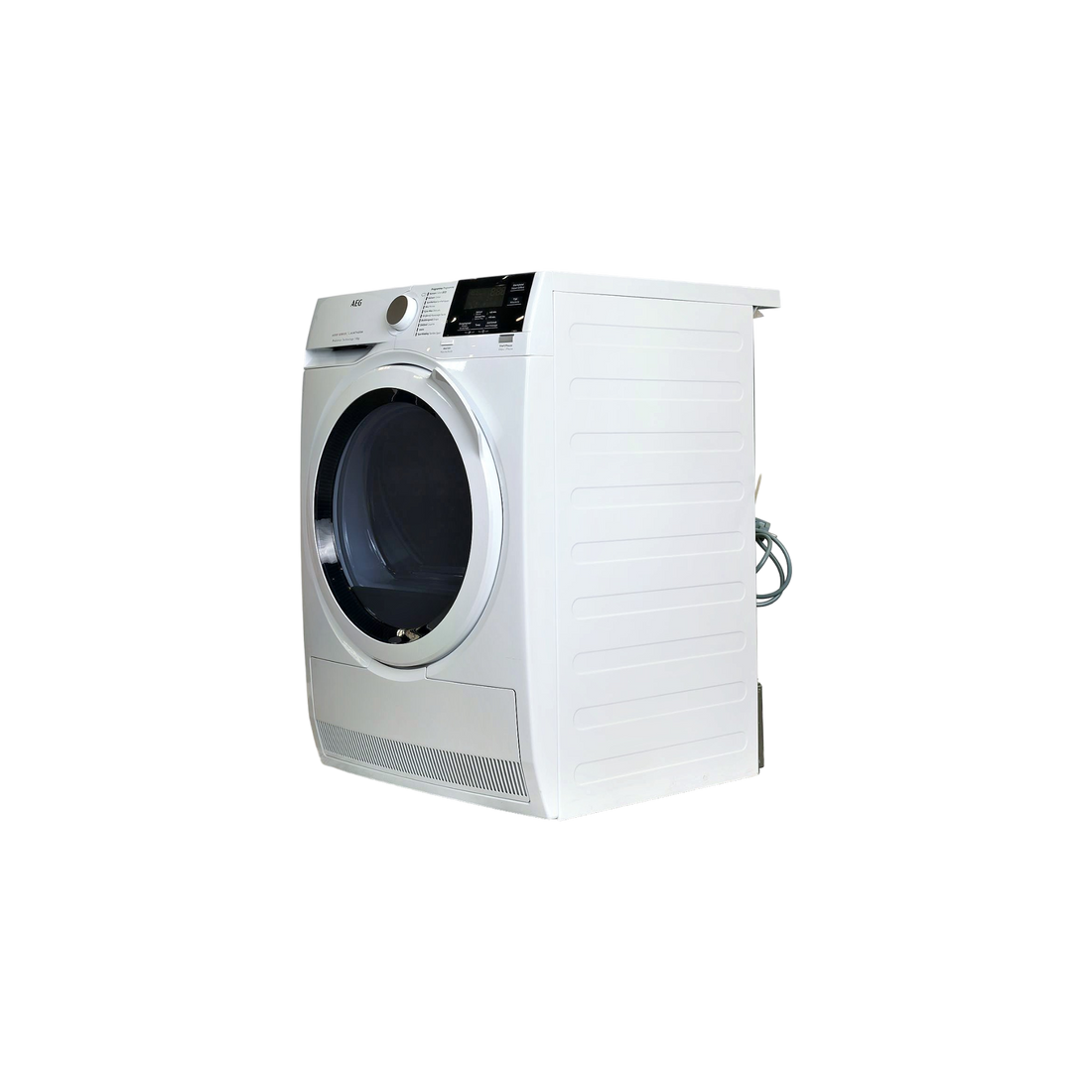 Seche-Linge Condensation 8 kg Reconditionné AEG T6DBG82W : vue du côté droit