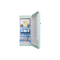 Réfrigérateur Une Porte 270 L Reconditionné SMEG FAB28RPG5 : vue de l'intérieur