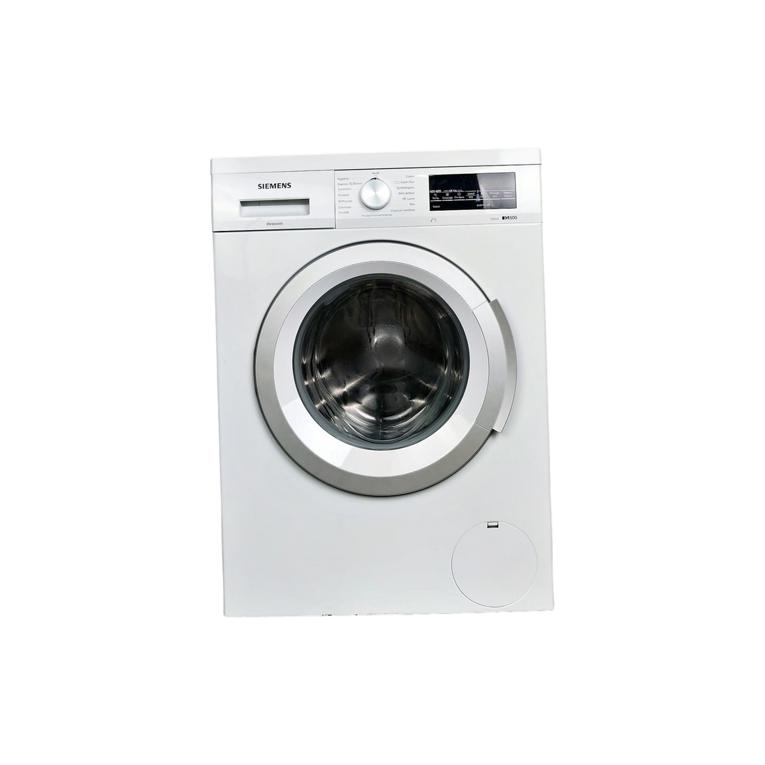 Lave-Linge Hublot 8 kg Reconditionné SIEMENS WU14Q408FF : vue de face