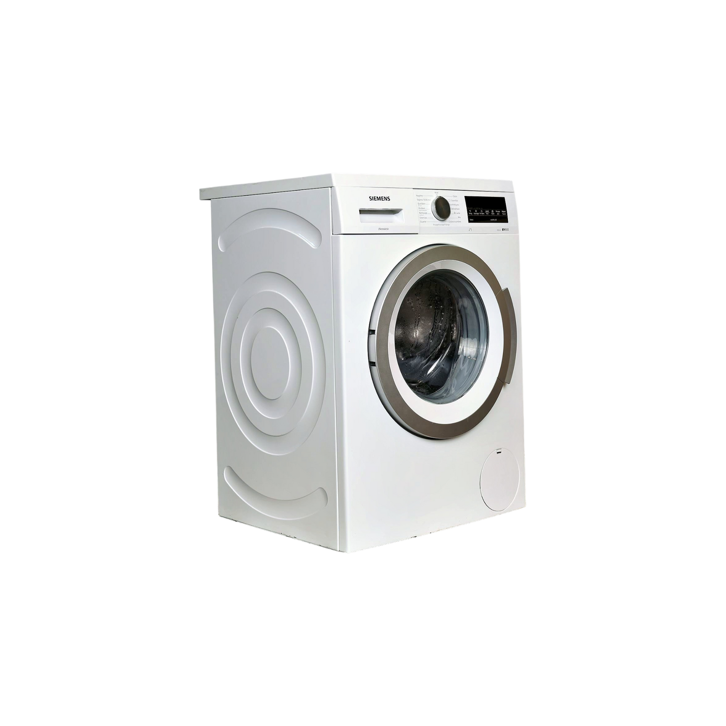 Lave-Linge Hublot 8 kg Reconditionné SIEMENS WU14Q408FF : vue du côté gauche