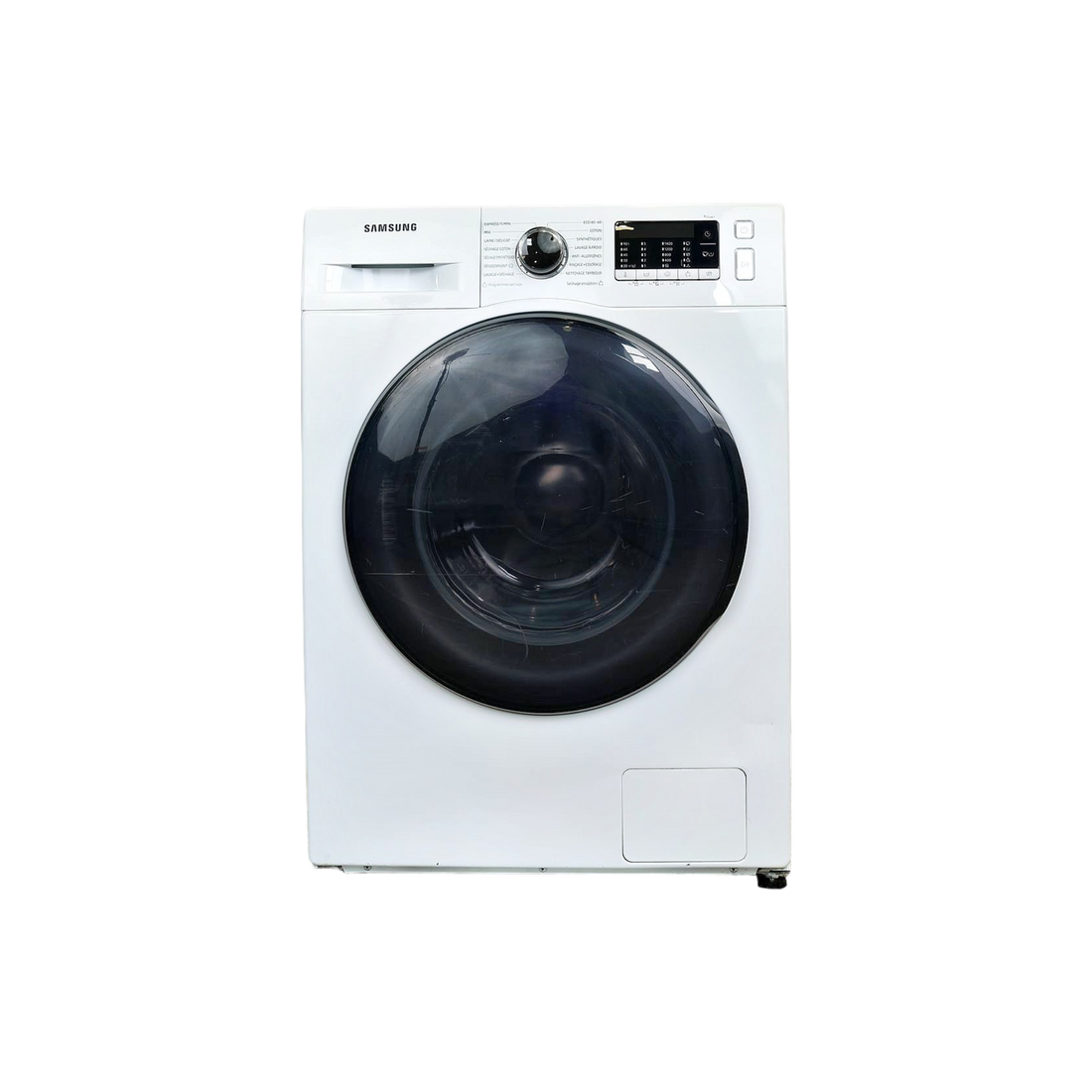 Lave-Linge Sechant 8 kg Reconditionné SAMSUNG WD80TA046BE : vue de face