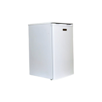 Réfrigérateur Compact 102 L Reconditionné MOULINEX STUDIO MSTTR106WH : vue du côté gauche