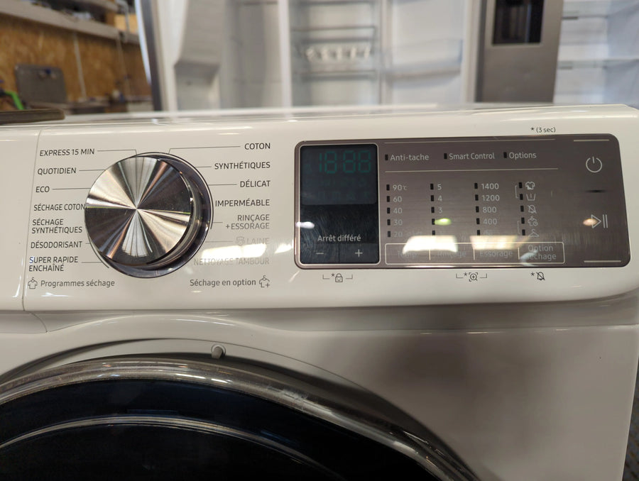 Lave-Linge Sechant 8 kg Reconditionné SAMSUNG WD80N645OOM