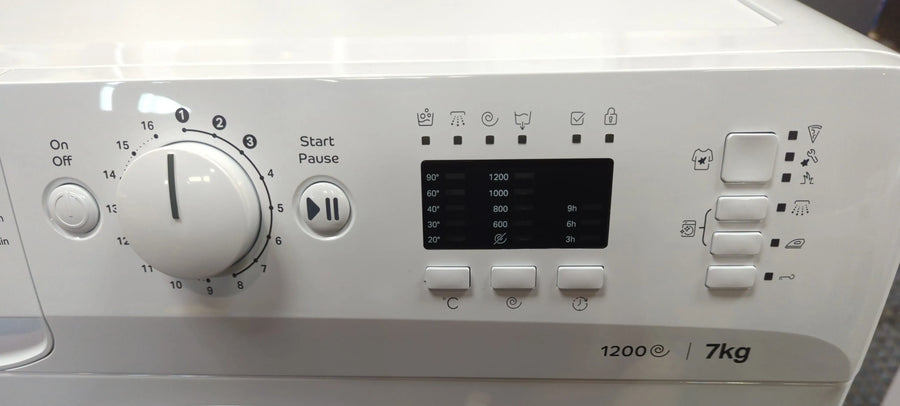 Lave-Linge Hublot 7 kg Reconditionné INDESIT MTWA71252WEE