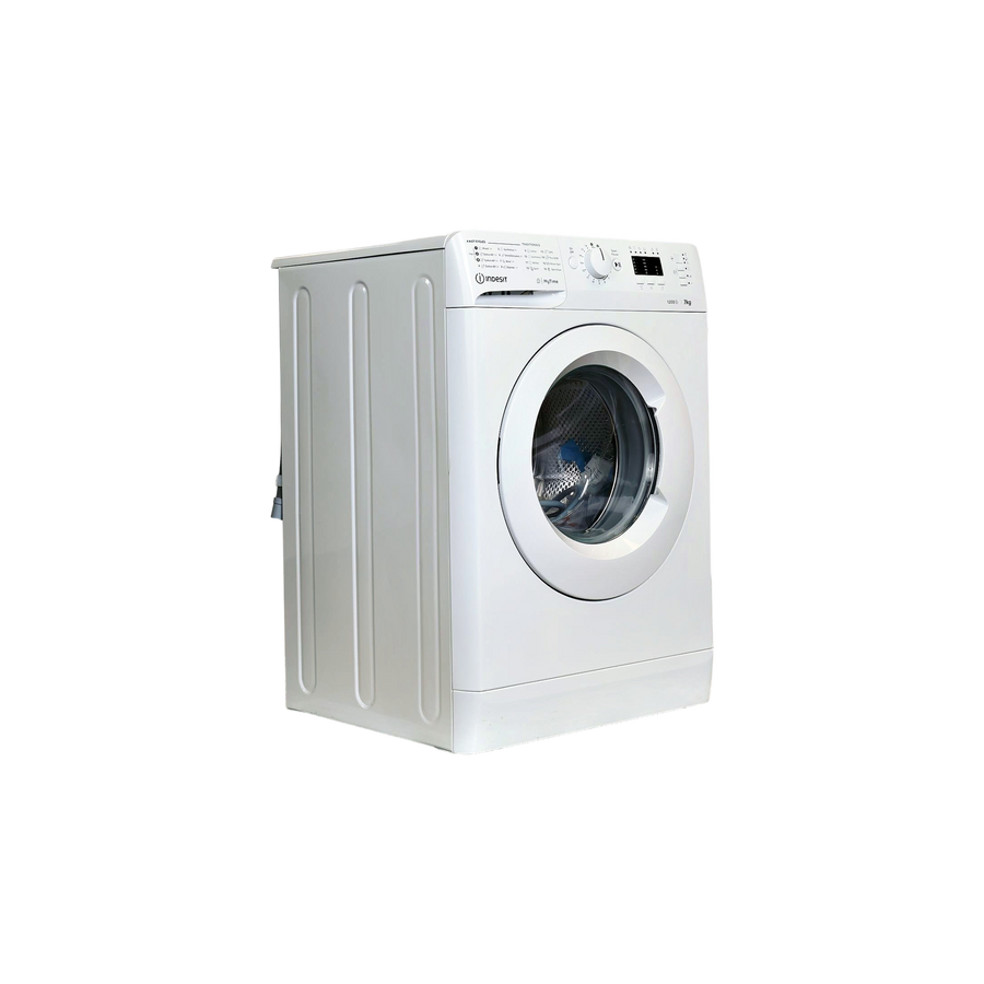 Lave-Linge Hublot 7 kg Reconditionné INDESIT MTWA71252WEE : vue du côté gauche