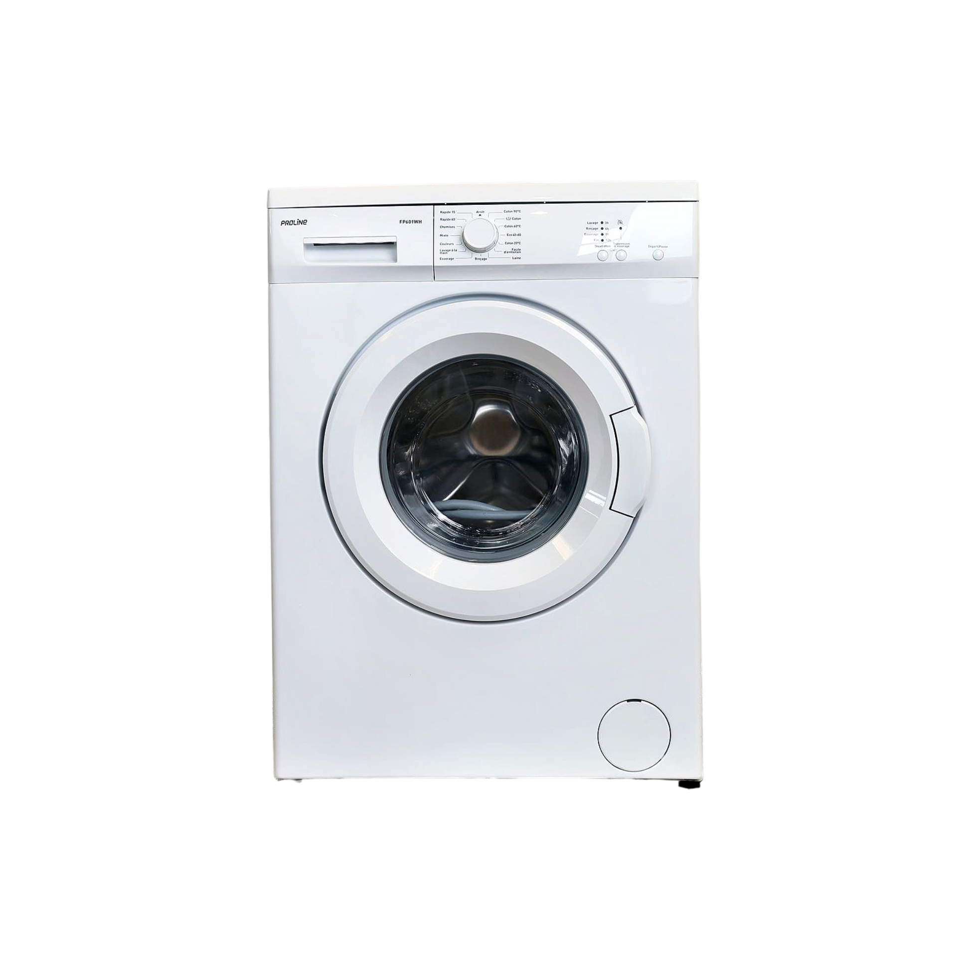 Lave-Linge Hublot 6 kg Reconditionné PROLINE FP601WH : vue de face