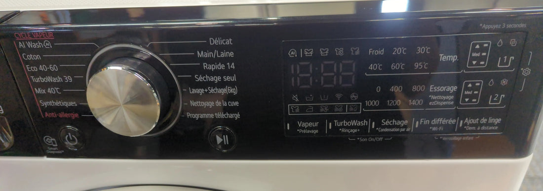 Lave-Linge Sechant 11 kg Reconditionné LG F164R78WSTA