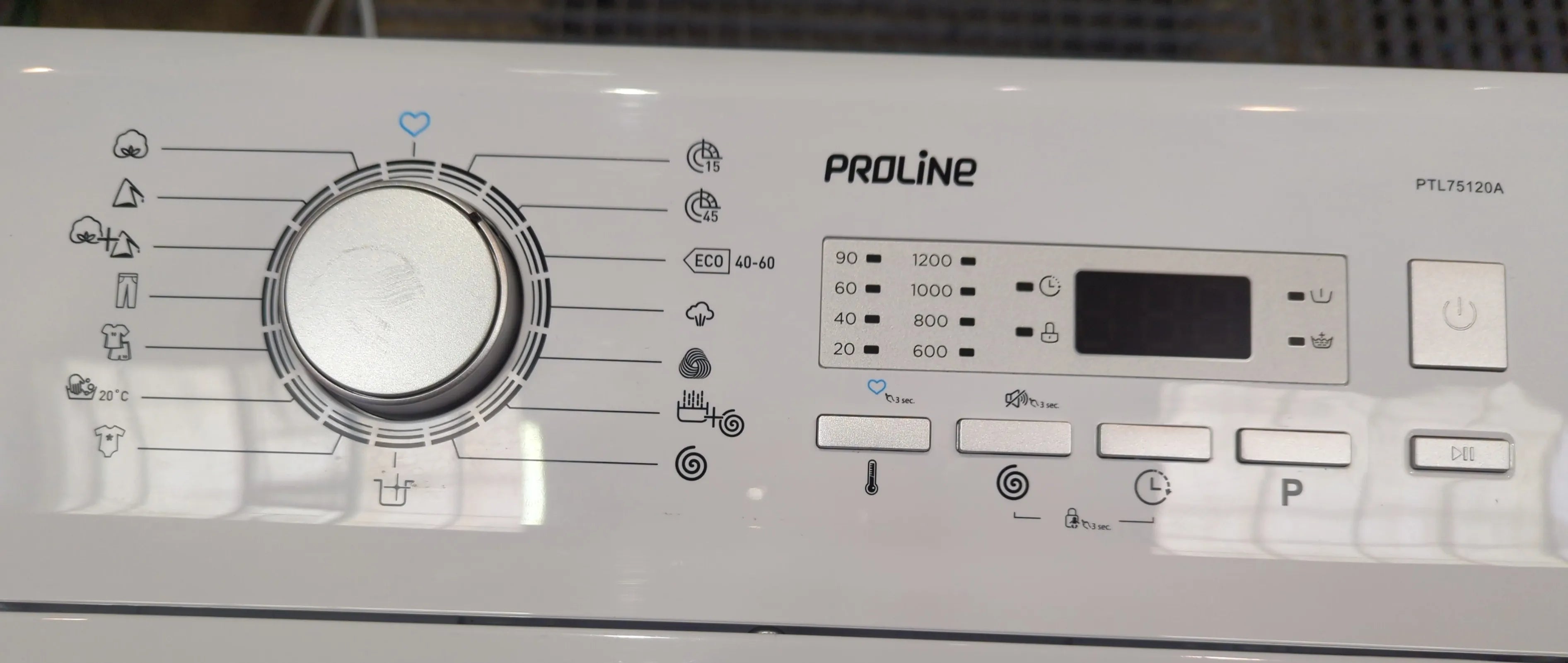 Lave Linge Top 7 5 Kg Reconditionn PROLINE PTL75120A Lave Linge Top 7 5 Kg Reconditionn PROLINE PTL75120A